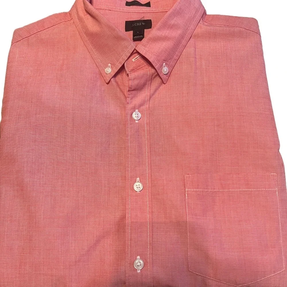 J Crew - Men’s size L Slim Button Down - Weathered Rose